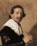 Frans Hals Portrait of Jean de la Chambre. Sweden oil painting artist